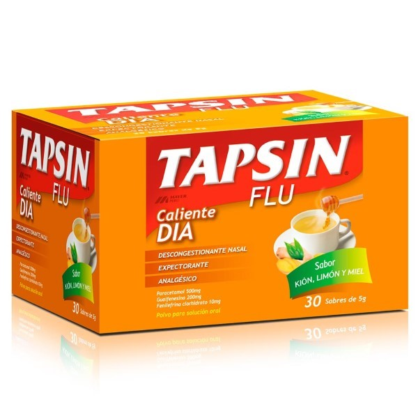 Tapsin Intaflu Caliente Dia 30 Sobres  X 5G | tapsin dia 30sobres