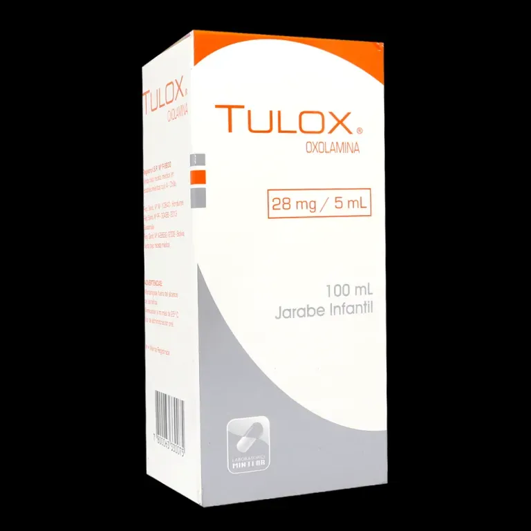 TULOX JARABE 28MG 5ML X100