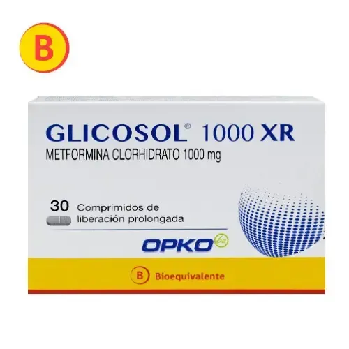 GLICOSOL XR 1000mg X30COM