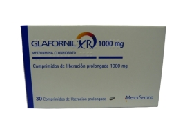 GLAFORNIL X R 1000 MG X 30 COMPRIMIDOS LIBERACION PROLONGADA