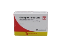 GLAUPAX XR 500MG X30 COMPRIMIDOS