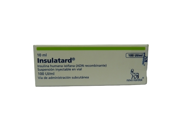 INSULATARD HM 100 UI/ML 10ML X1 AMPOLLA