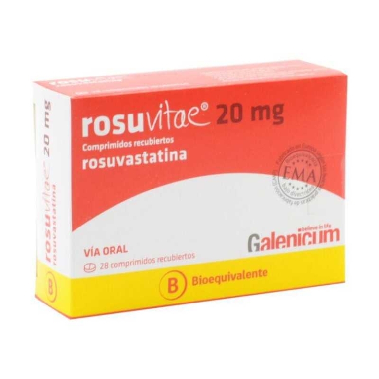 ROSUVITAE 20mg X28COM