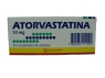 ATORVASTATINA 10 MG  X 30 COMPRIMIDOS