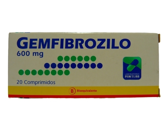 GEMFIBROZILO 600 MG  X 20 COMPRIMIDOS