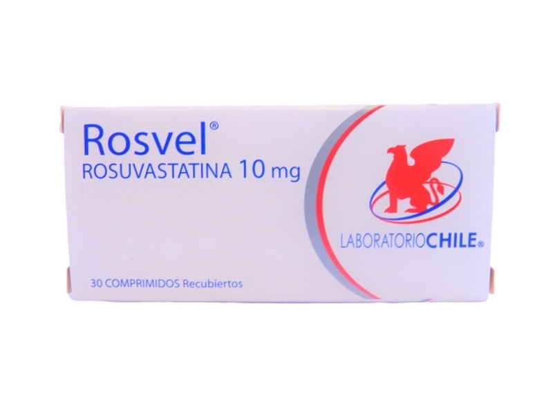 ROSVEL 10 MG  X 30 COMPRIMIDOS RECUBIERTOS