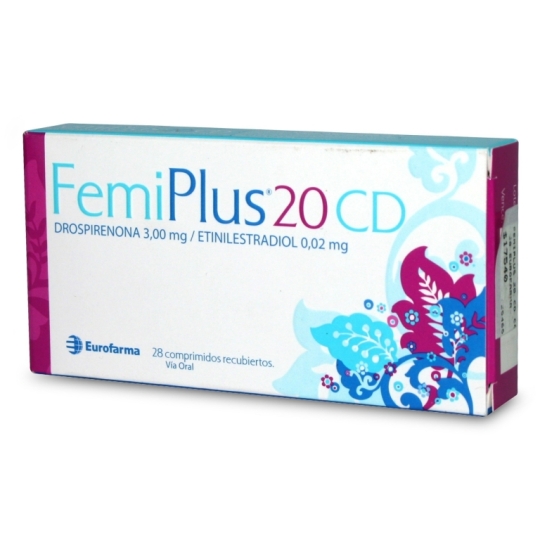 FEMIPLUS 20 CD X 28 COMPRIMIDOS RECUBIERTOS