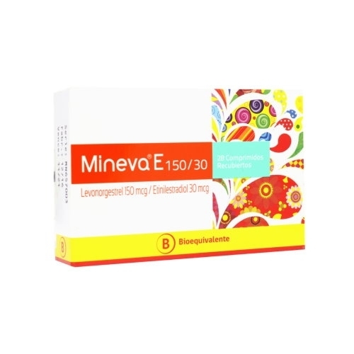 Mineva E 150/30 X 30 Comprimidos | mineva 30com