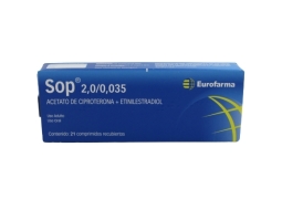 SOP 2.0/0.035 X21 COMPRIMIDOS RECUBIERTOS