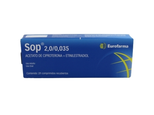 SOP 2.0/0.035 X21 COMPRIMIDOS RECUBIERTOS
