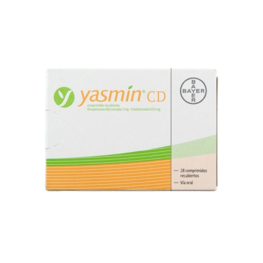 YASMIN X 21 COMPRIMIDOS RECUBIERTOS