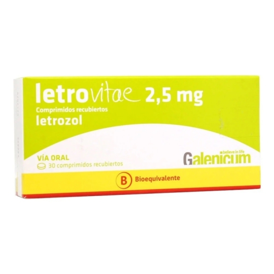 LETROVITAE 2.5 MG X 30 COMPRIMIDOS