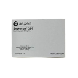 SOSTENON 250 MG AMPOLLA X 1 ML