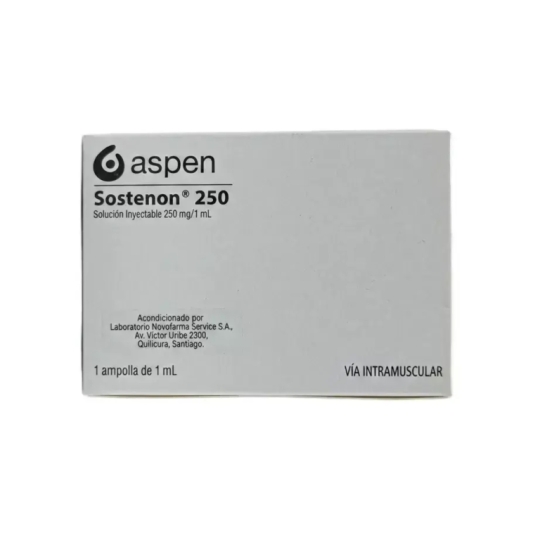 SOSTENON 250 MG AMPOLLA X 1 ML