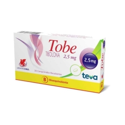 TOBE COM 2.5MG X30 COMPRIMIDOS