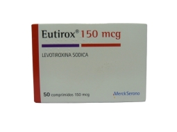 Eutirox (R) 150Mcgx 50 Comprimidos | eutirox 150mcg 50com