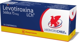LEVOTIROXINA 75MCG X56 COMPRIMIDOS