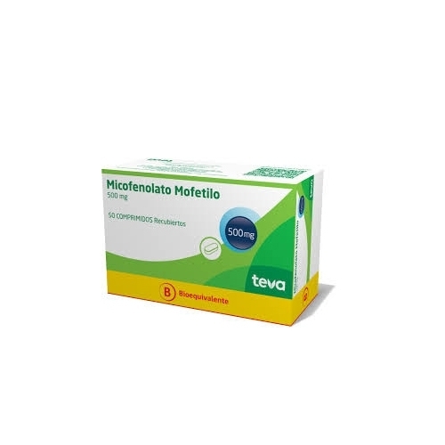 MICOFENOLATO MOFETILO 500MG X50 COMPRIMIDOS