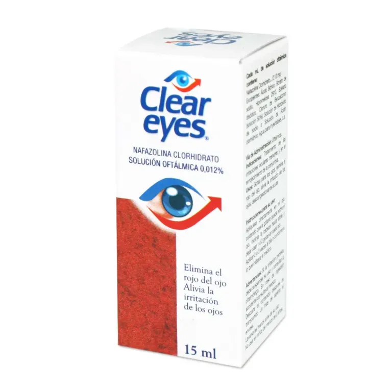 CLEAR EYES SOLUCION OFTALMICA X15 ML