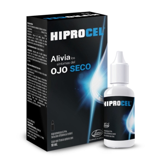 Hiprocel 0,5% X 10 Ml Solucion Oftalmica | hiprocel 10ml