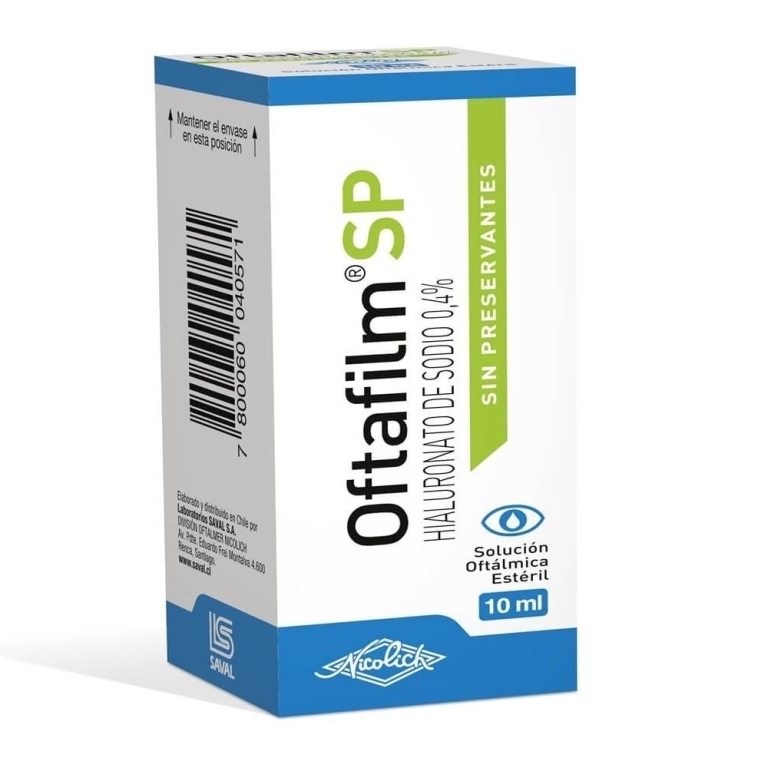 OFTAFILM SP SOLUCION OFTALMICA 0.4% 10ML X10