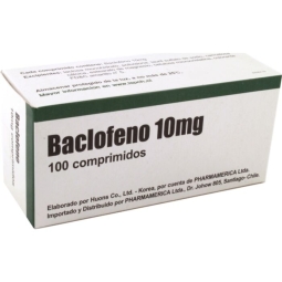 BACLOFENO 10 MG X 100 COMPRIMIDOS 