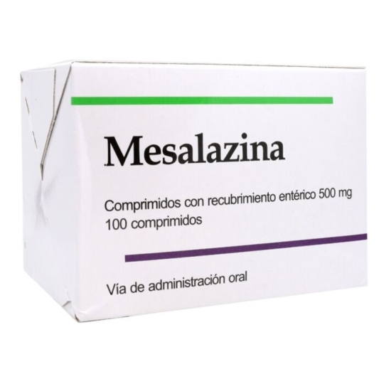Mesalazina 500 Mg X 100 Comprimidos | mesalazina 500 100