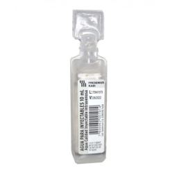 AGUA INYECTABLES 10ml X 1 AMPOLLA