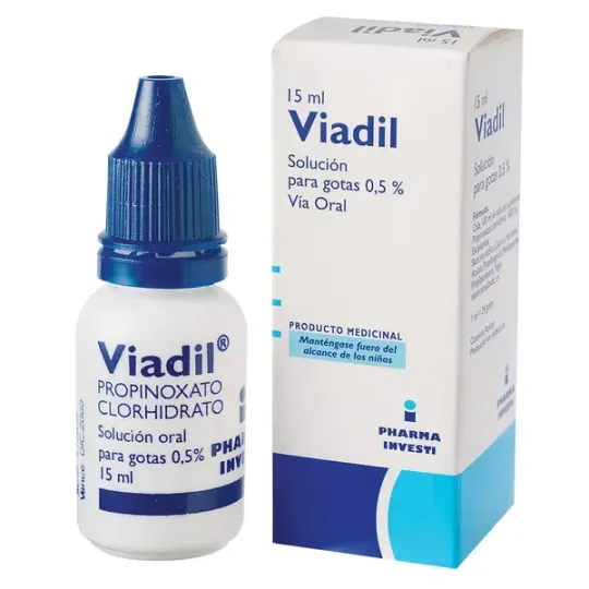 VIADIL 5mg/ml GOTAS X15ML