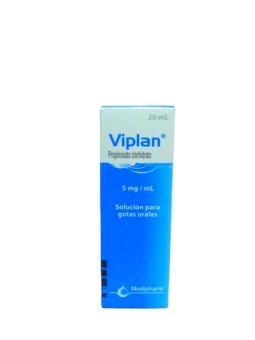 VIPLAN 5MG/ml GOTAS X20ML