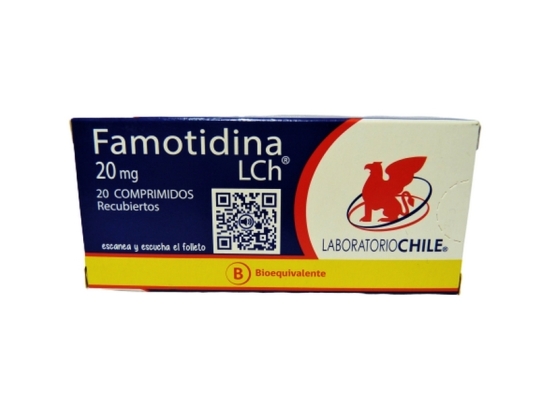 FAMOTIDINA 20MG X20 COMPRIMIDOS