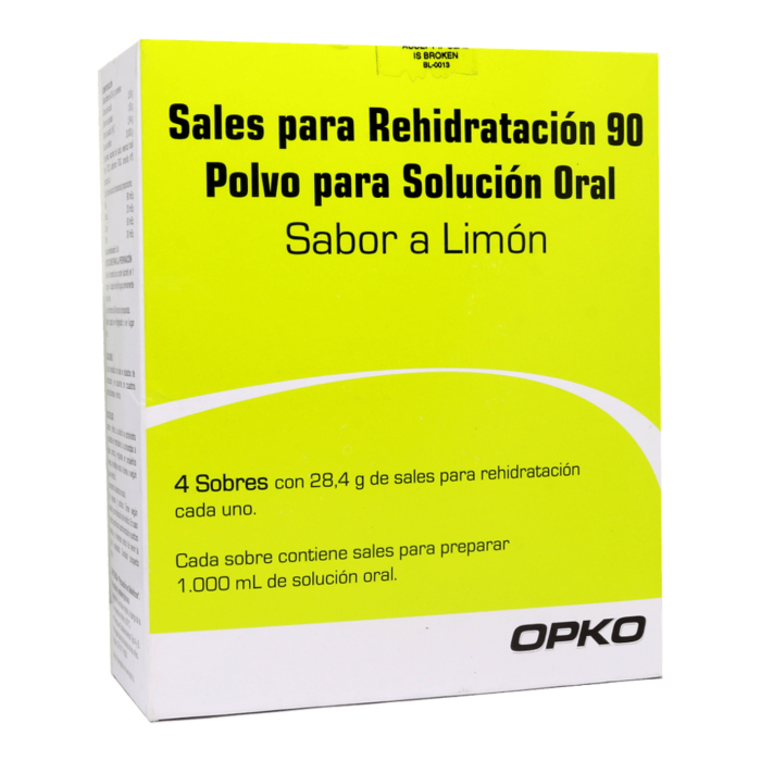 Sales Para Hidratacion 90 X4 Sachet | sales hidratación 4sob