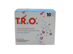 T.R.O Rehidr.90Meq.X 10 Sobres | tro rehidr 10sob