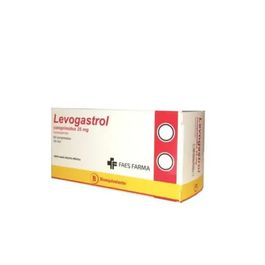 LEVOGASTROL 25MG X30 COMPRIMIDOS