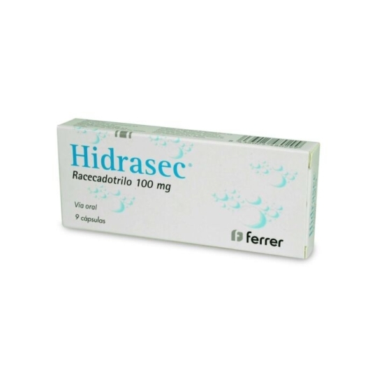 HIDRASEC 100MG X9 CAPSULAS