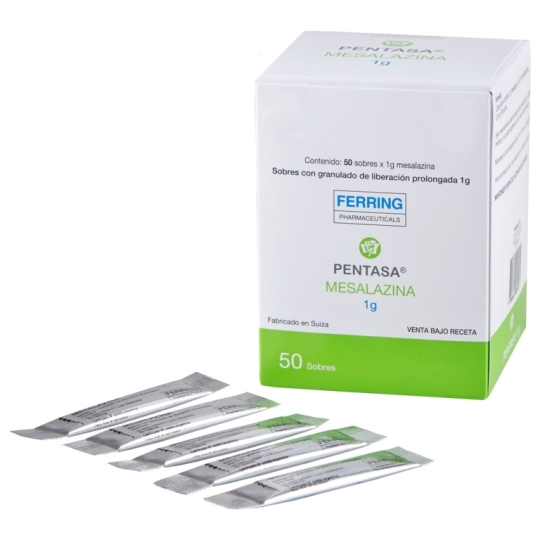 Pentasa 1 g. X 50 SOBRES