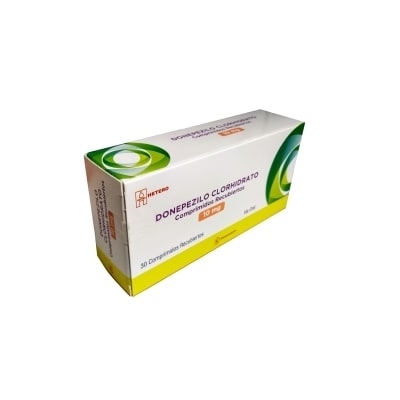 Donepezilo Clorhidrato 10 Mg X 30 Comprimidos | donepezilo 10 mg