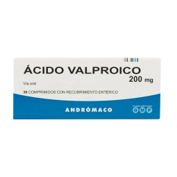 ACIDO VALPROICO 200 MG X 30 COMPRIMIDOS