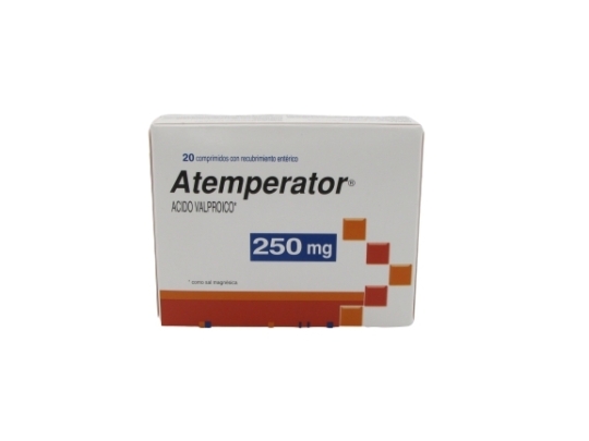 ATEMPERATOR 250 MG  X 20 COMPRIMIDOS RECUBIERTOS