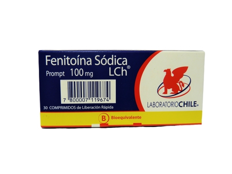Fenitoina 100 Mg X 30 Comprimidos | fenitoina 30com