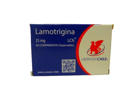 LAMOTRIGINA 25 MG 25MG X30 COMPRIMIDOS