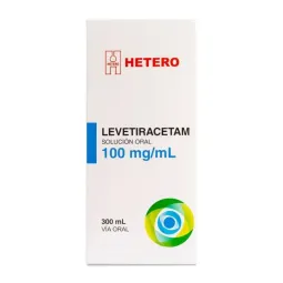 LEVETIRACETAM SOLUCION ORAL 100MG X300 ML