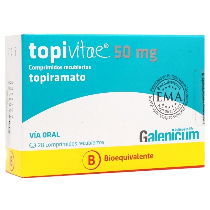 Topivitae 50 Mg X 28 Comprimidos | topivitae 50mg 28com