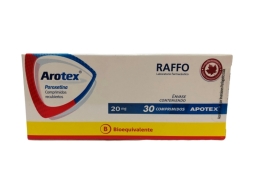 AROTEX 20MG (BE) X 30 COMPRIMIDOS