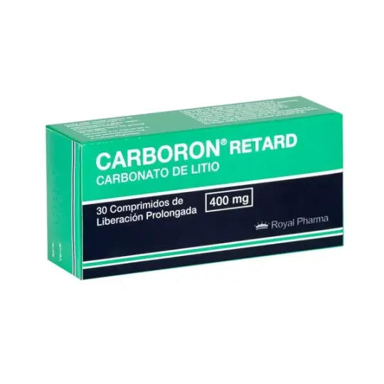 CARBORON RETARD 400MG X30 COMPRIMIDOS RECUBIERTOS