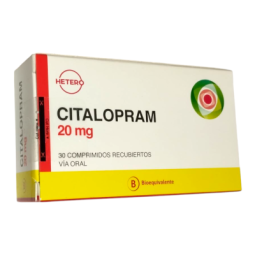 CITALOPRAM 20mg X 30COM