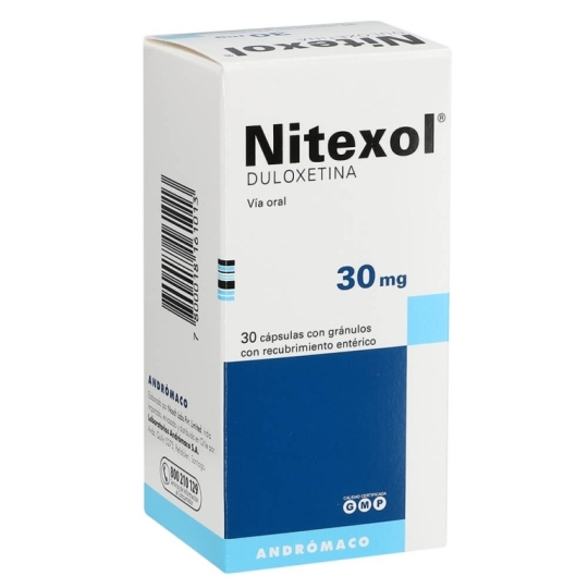 NITEXOL 30 MG X 30 CAPSULAS 