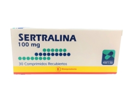 SERTRALINA 100 MG  X 30 COMPRIMIDOS