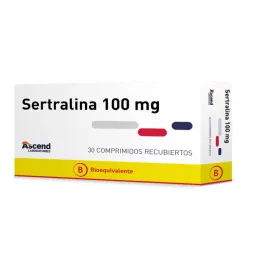 SERTRALINA  100mg X30COM.