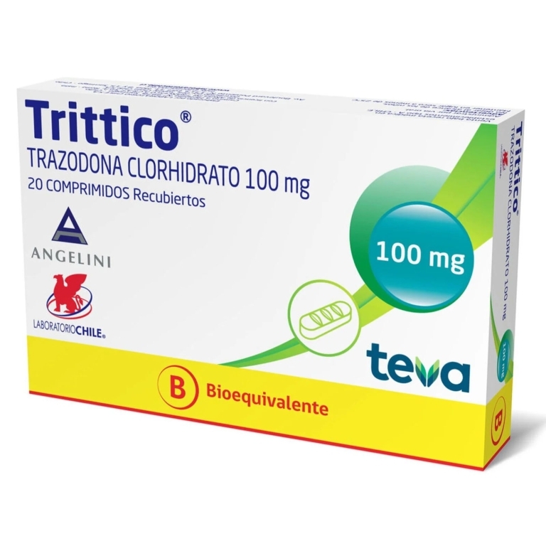 TRITTICO 100MG X20 COMPRIMIDOS